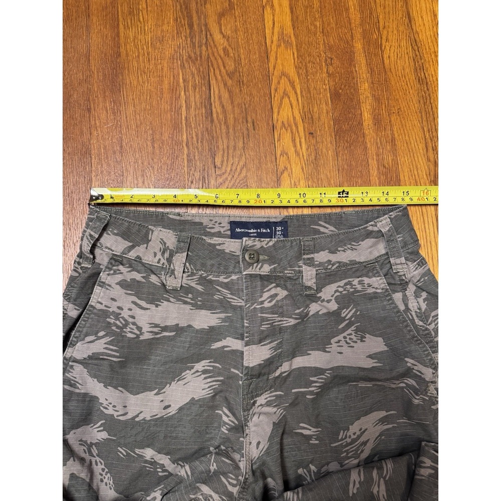 Abercrombie & Fitch Pants Mens 30x30 Camo Carpenter Utility Streetwear Military‎ - Picture 4 of 11